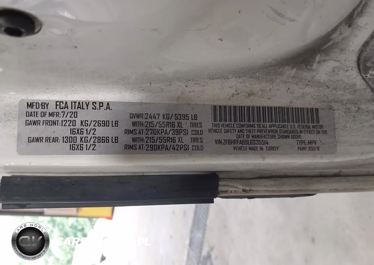 2020 Ram Promaster City Tradesman VIN:ZFBHRFAB9L6S35514 - 9