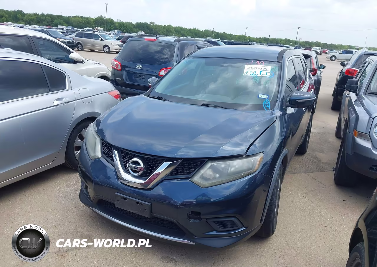 2015 Nissan Rogue S VIN:KNMAT2MT9FP585074 - 13