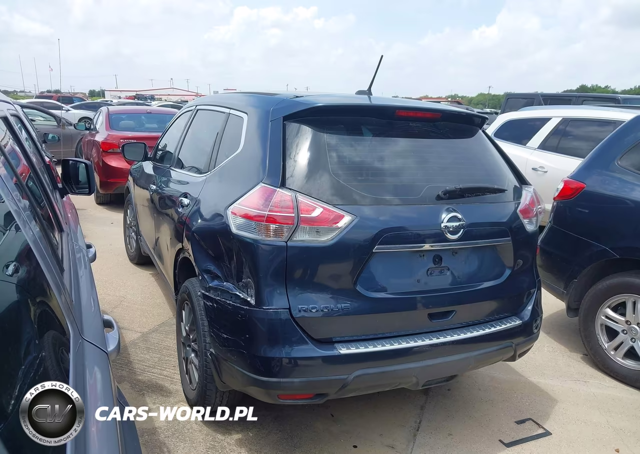 2015 Nissan Rogue S VIN:KNMAT2MT9FP585074 - 3