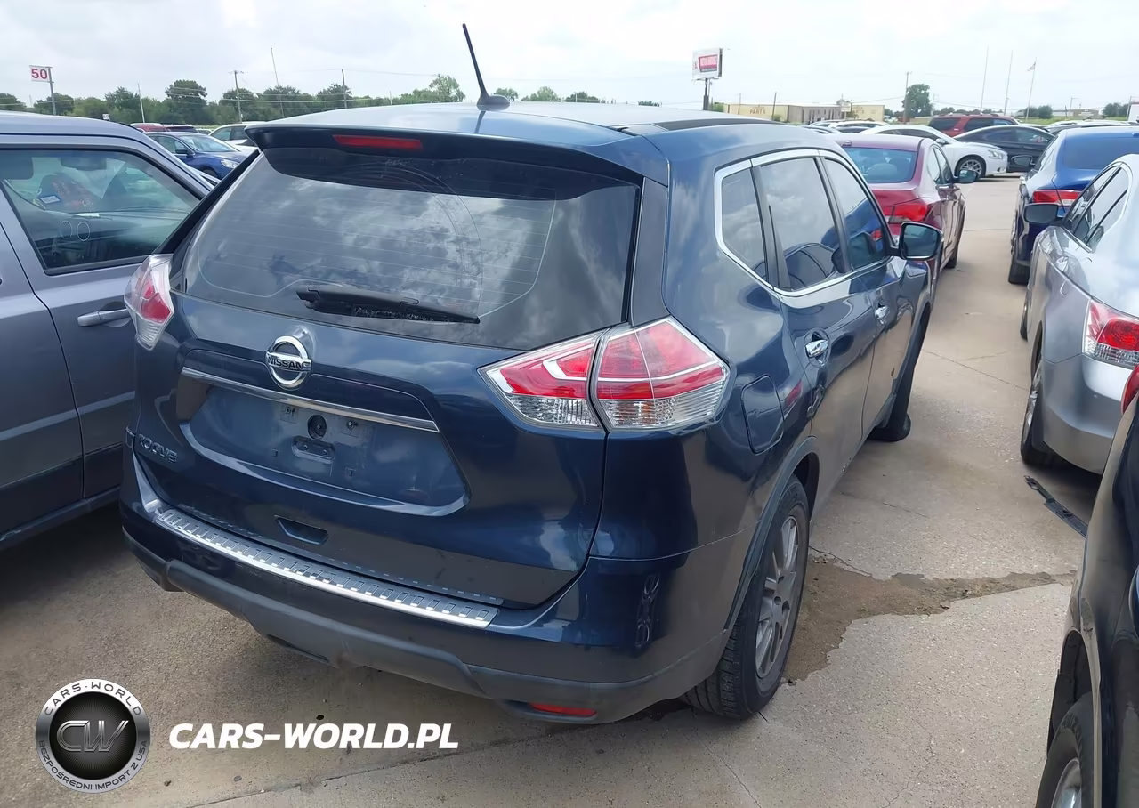 2015 Nissan Rogue S VIN:KNMAT2MT9FP585074 - 4