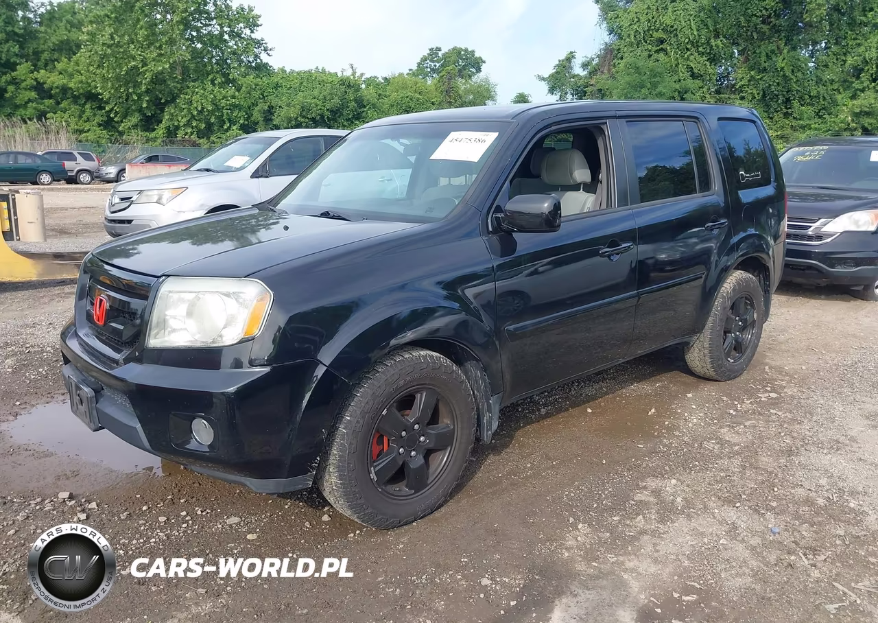 2012 Honda Pilot Lx VIN:5FNYF3H2XCB004586 - 2
