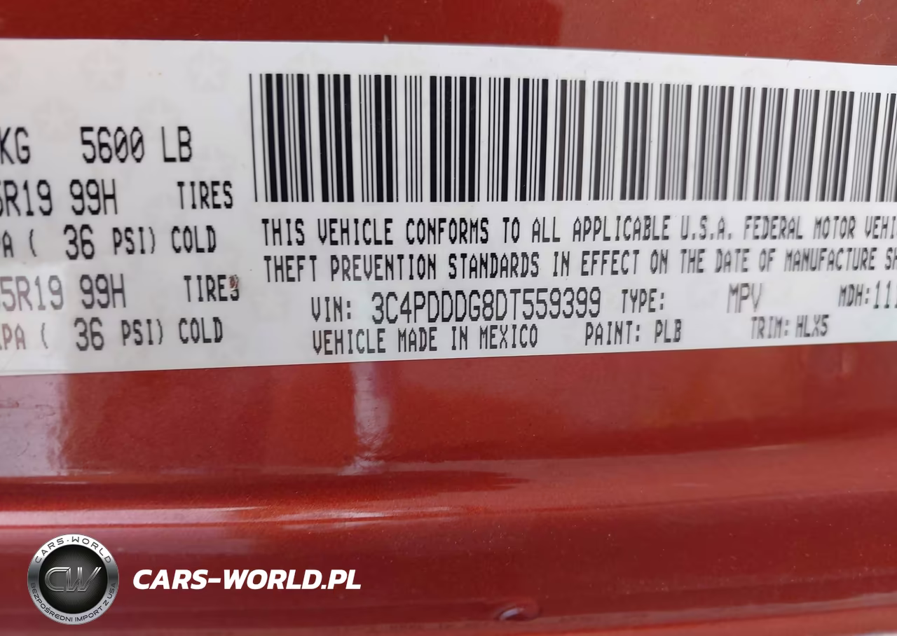 2013 Dodge Journey Crew VIN:3C4PDDDG8DT559399 - 9