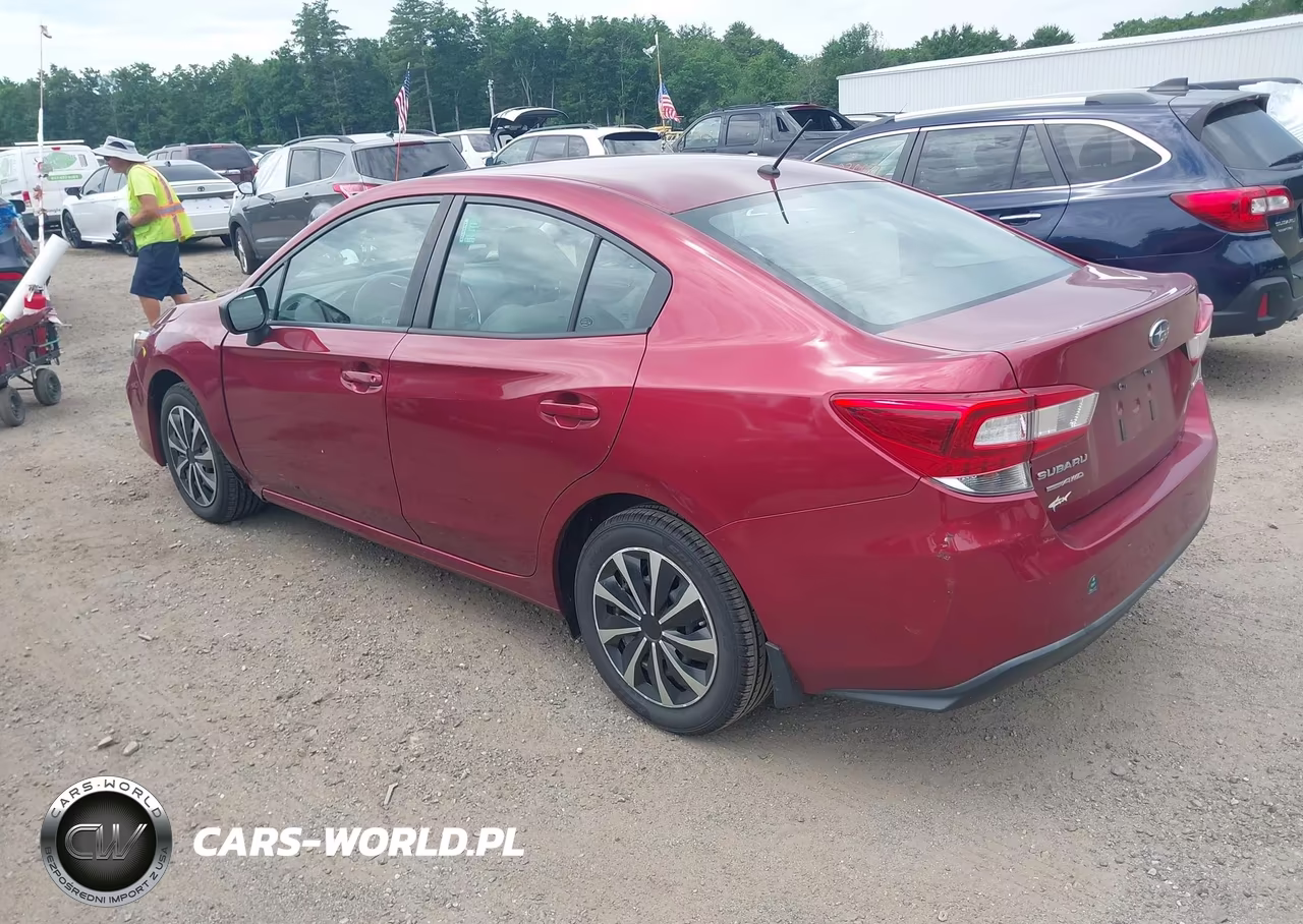 2019 Subaru Impreza 2.0I VIN:4S3GKAA69K3601040 - 3