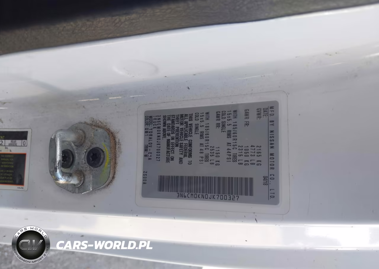 2018 Nissan Nv200 S VIN:3N6CM0KN0JK700327 - 9