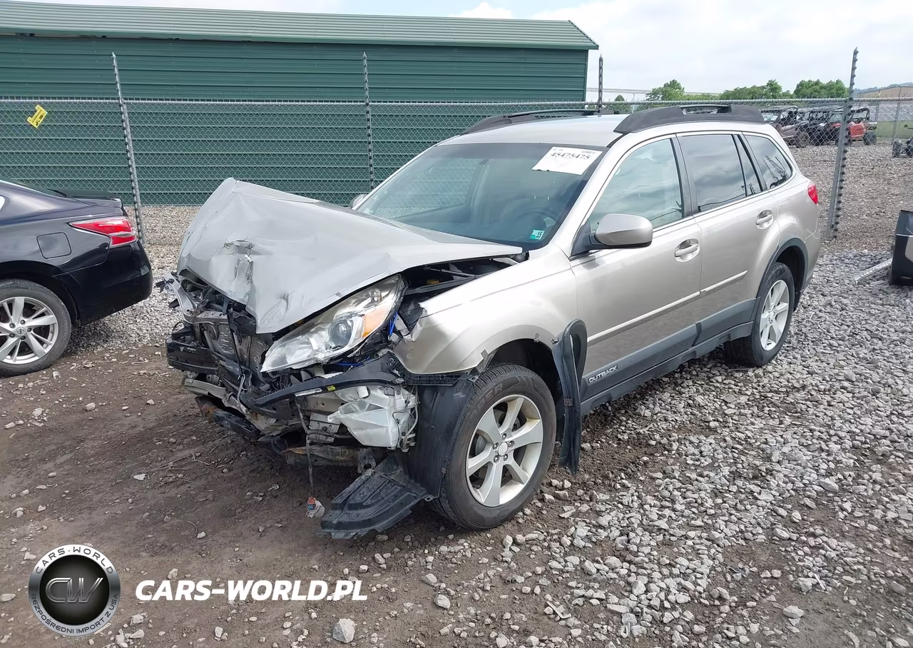 2014 Subaru Outback 2.5I Premium VIN:4S4BRBCC1E3307839 - 2
