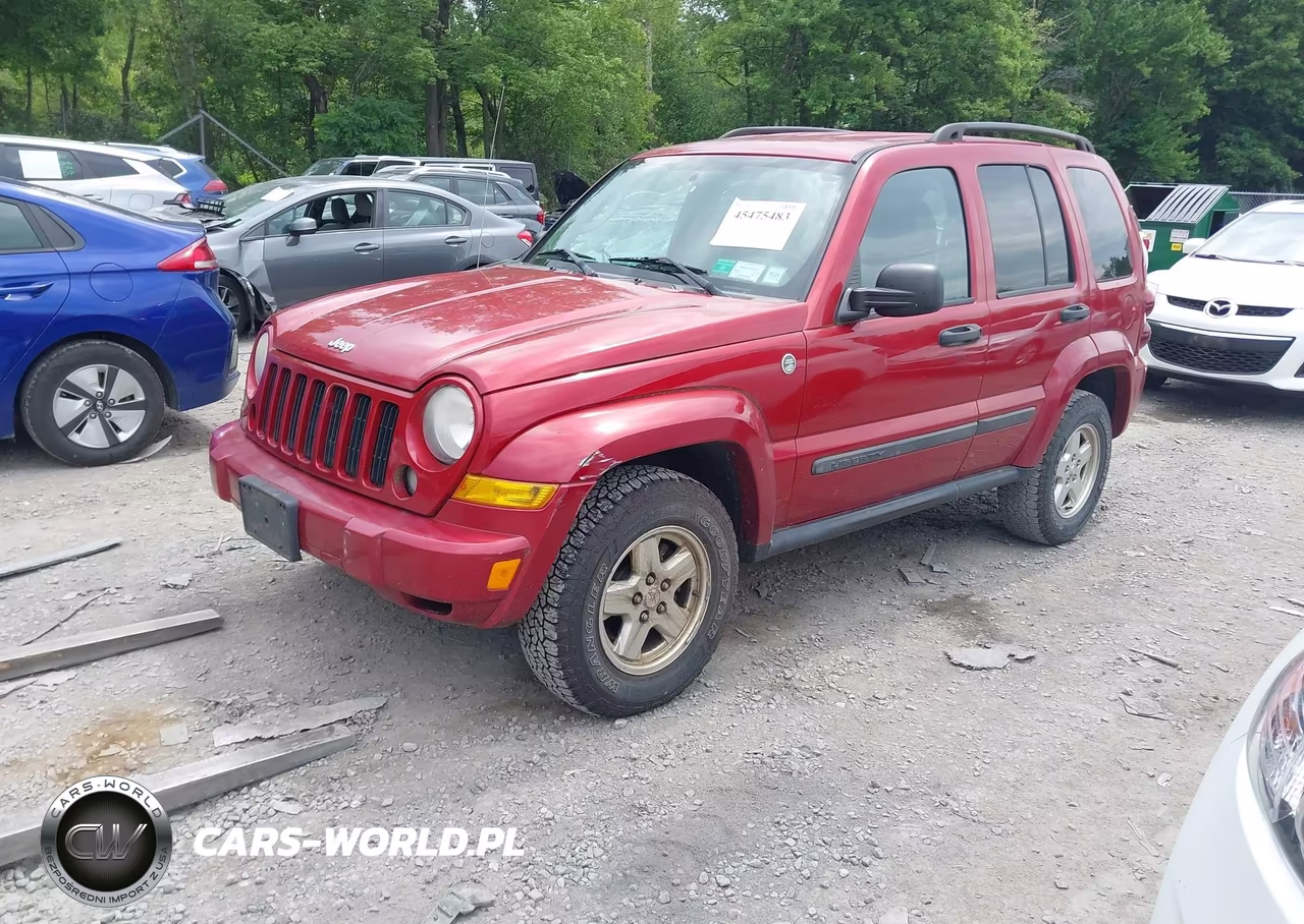 2007 Jeep Liberty Sport VIN:1J4GL48K57W696181 - 2