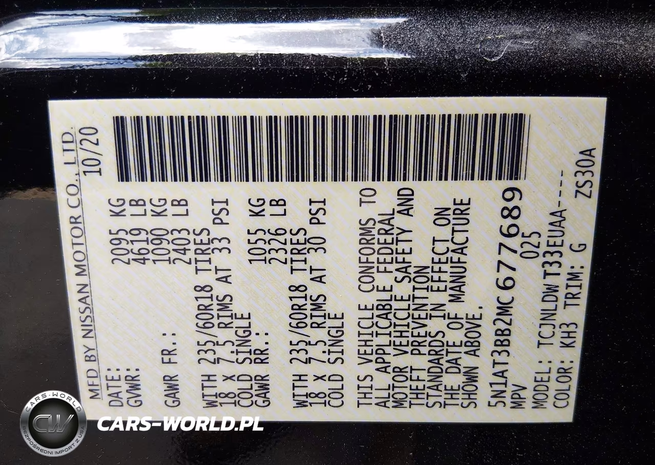 2021 Nissan Rogue Sv Intelligent Awd VIN:5N1AT3BB2MC677689 - 9