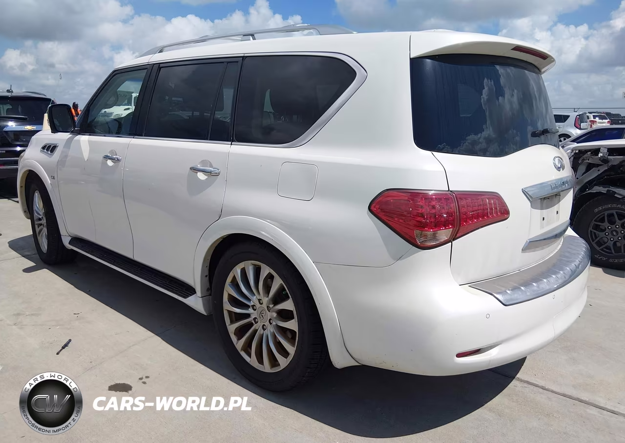 2016 Infiniti Qx80 VIN:JN8AZ2NF7G9614136 - 3