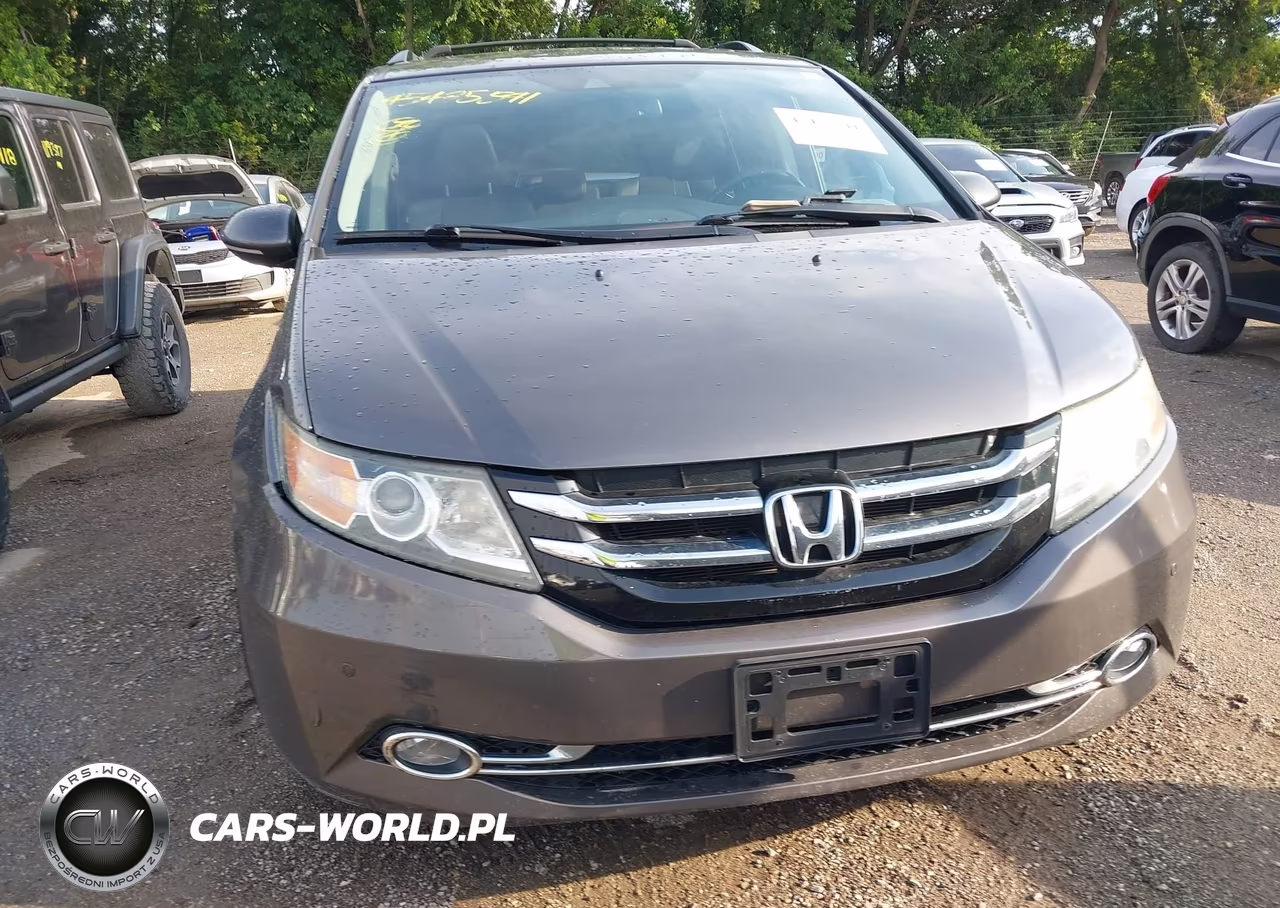 2015 Honda Odyssey Touring-Touring Elite VIN:5FNRL5H98FB021235 - 12