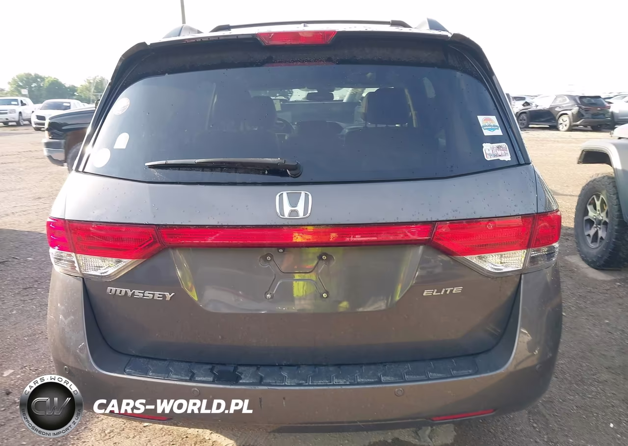 2015 Honda Odyssey Touring-Touring Elite VIN:5FNRL5H98FB021235 - 16