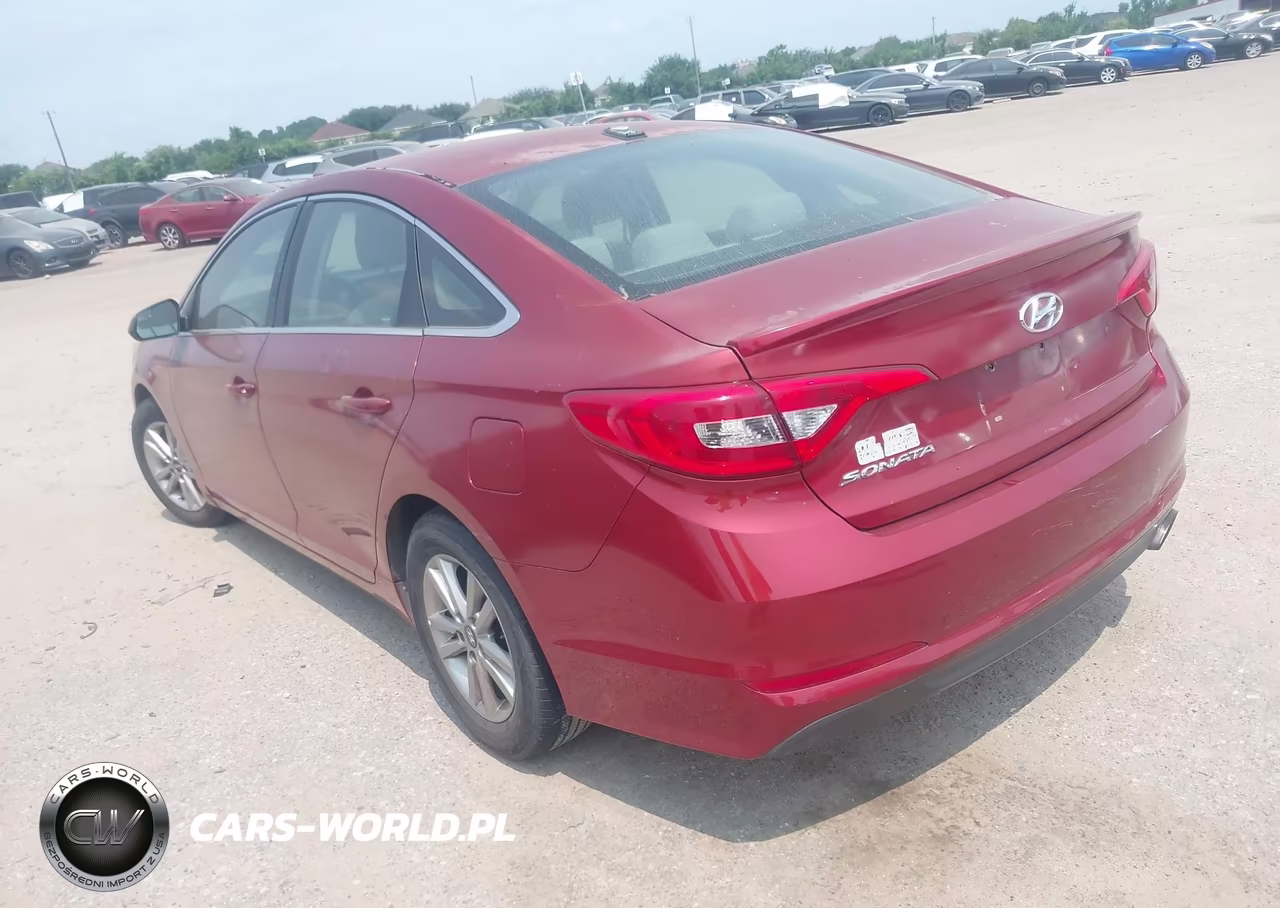 2016 Hyundai Sonata Se VIN:5NPE24AF8GH374623 - 3