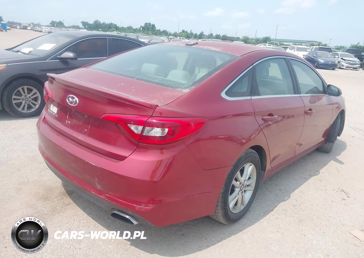 2016 Hyundai Sonata Se VIN:5NPE24AF8GH374623 - 4