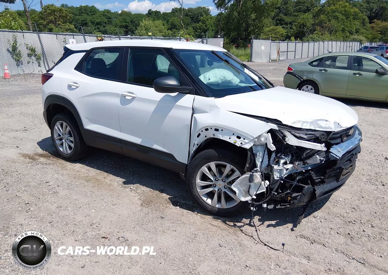 2022 Chevrolet Trailblazer Fwd Ls VIN:KL79MMS29NB103752 - 1