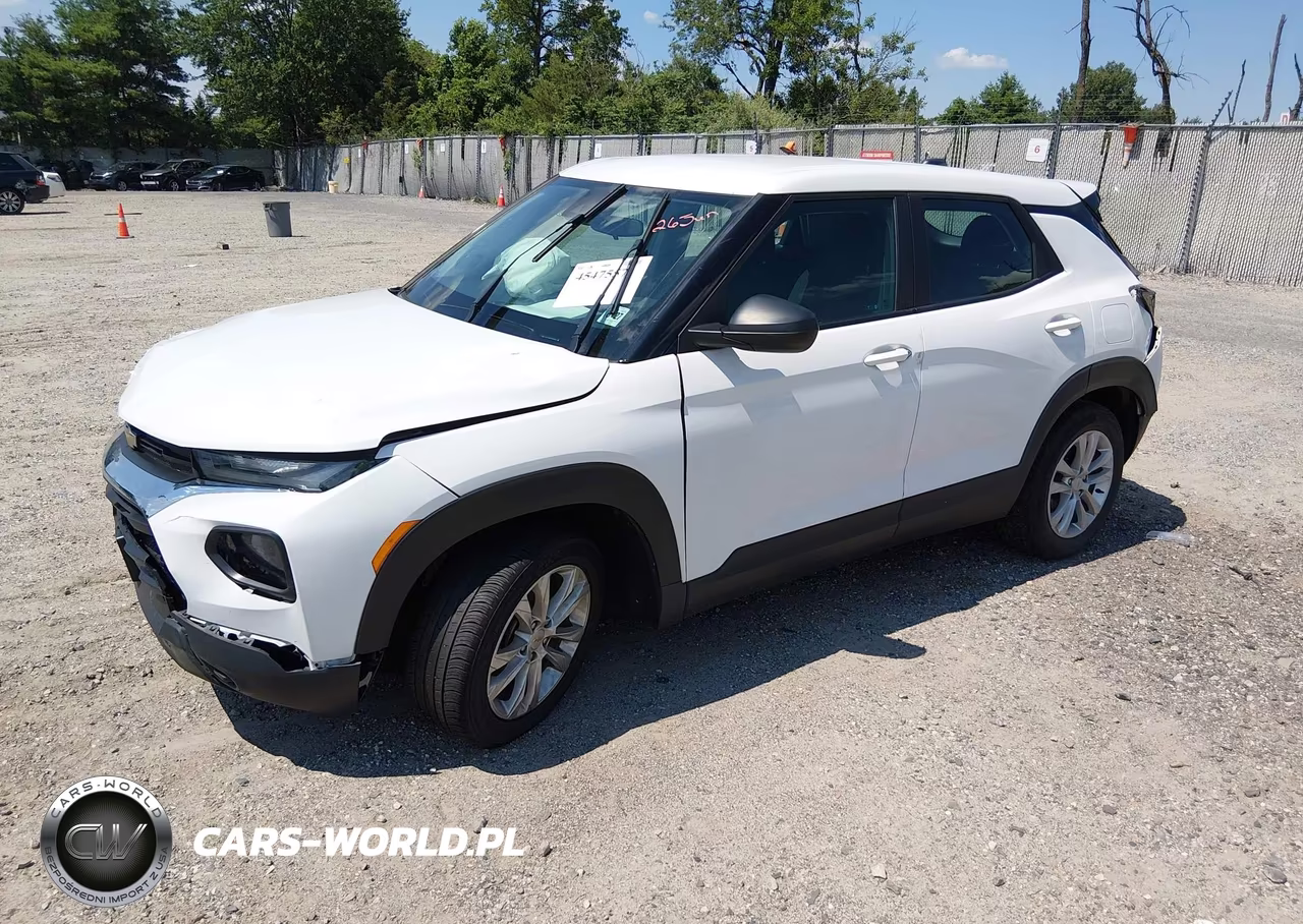 2022 Chevrolet Trailblazer Fwd Ls VIN:KL79MMS29NB103752 - 2