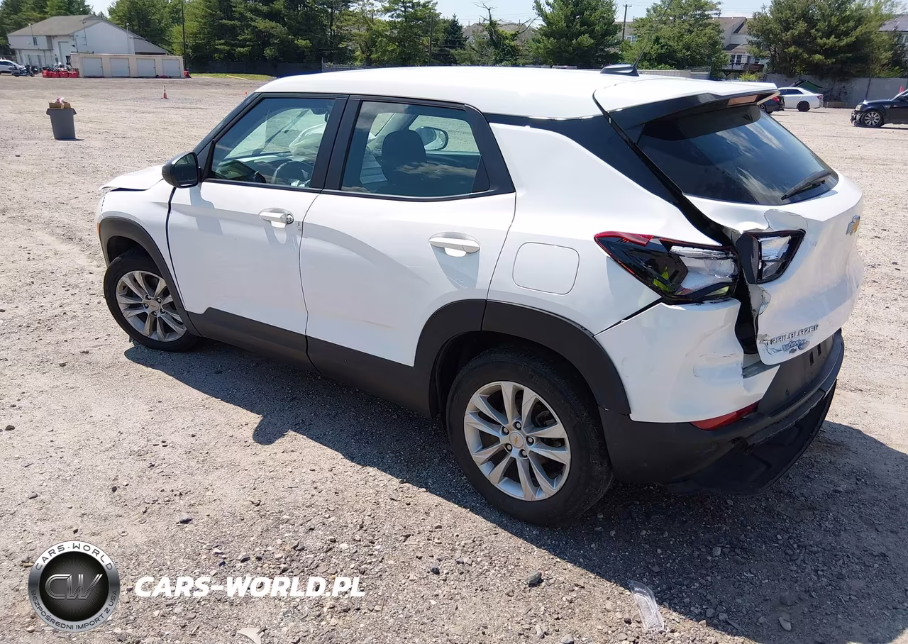 2022 Chevrolet Trailblazer Fwd Ls VIN:KL79MMS29NB103752 - 3