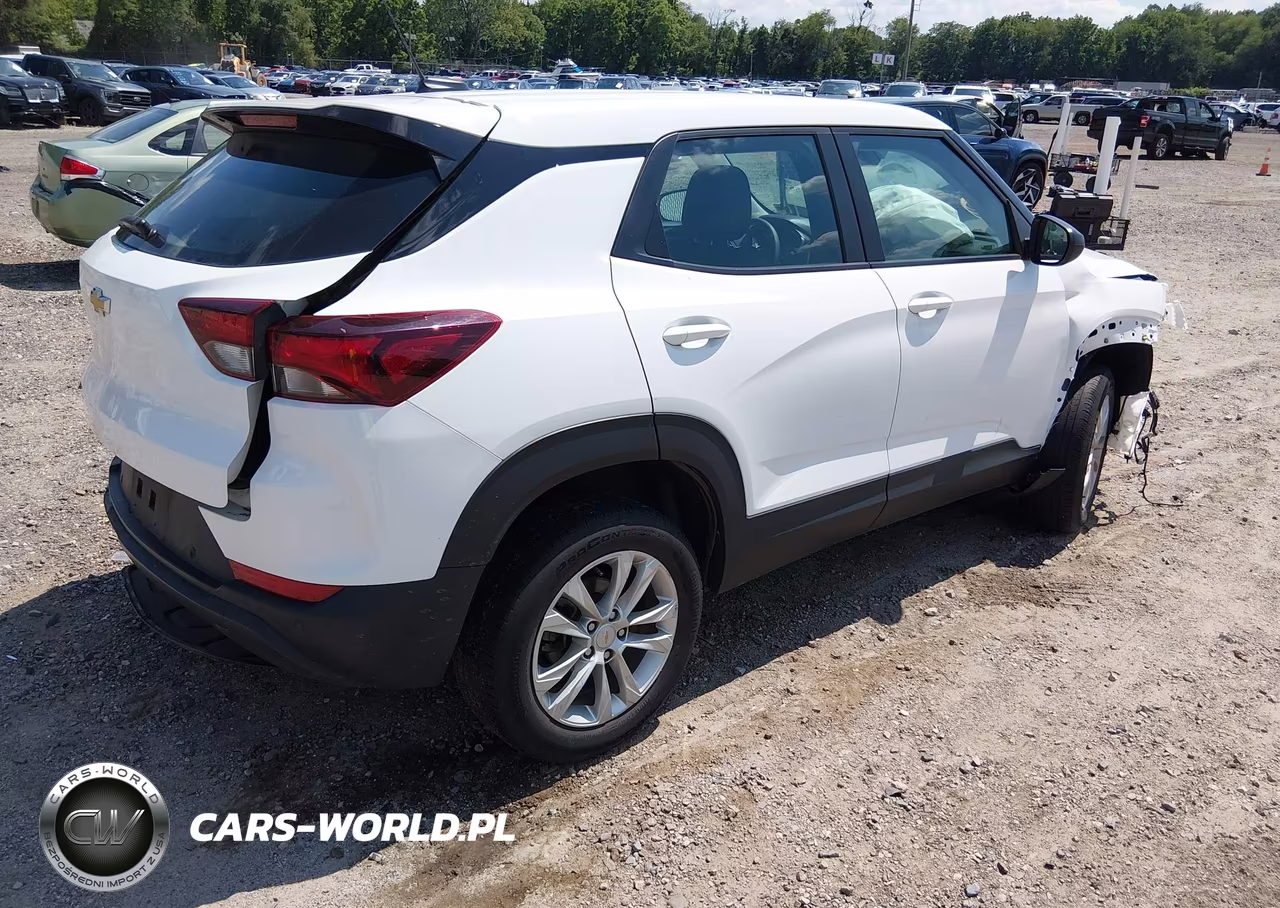 2022 Chevrolet Trailblazer Fwd Ls VIN:KL79MMS29NB103752 - 4