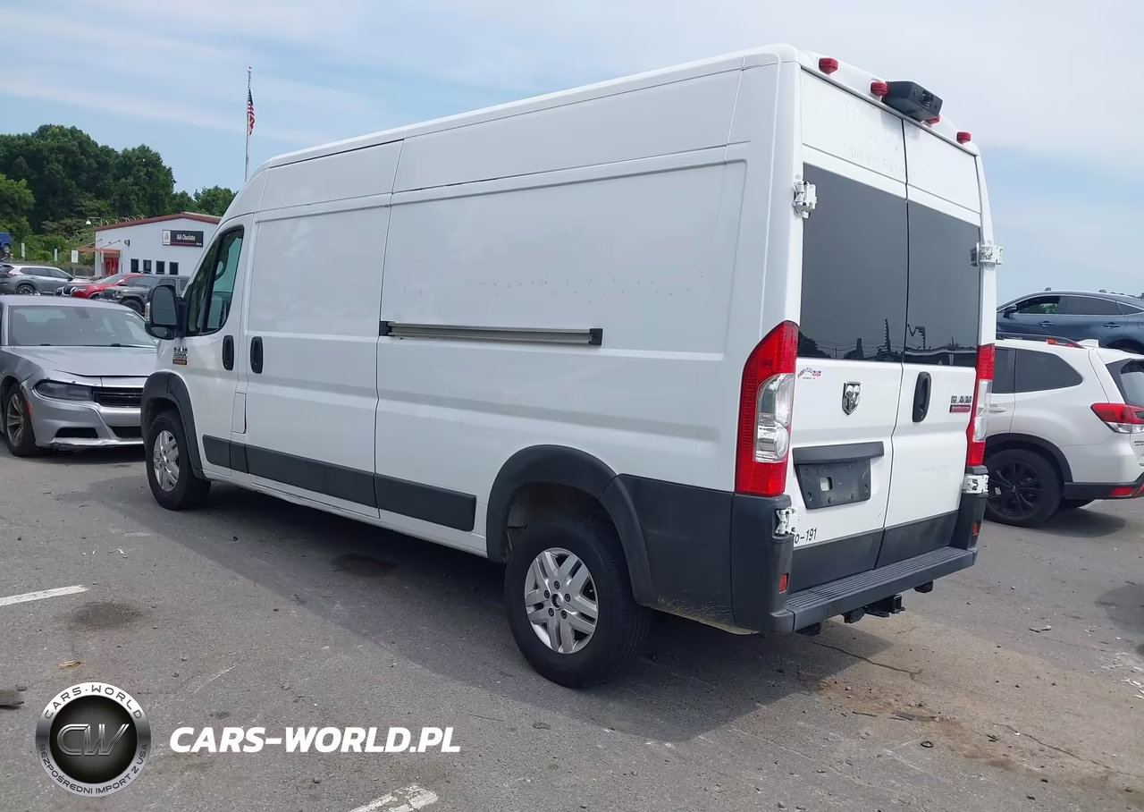 2021 Ram Promaster 2500 High Roof 159 Wb VIN:3C6LRVDG3ME574636 - 3