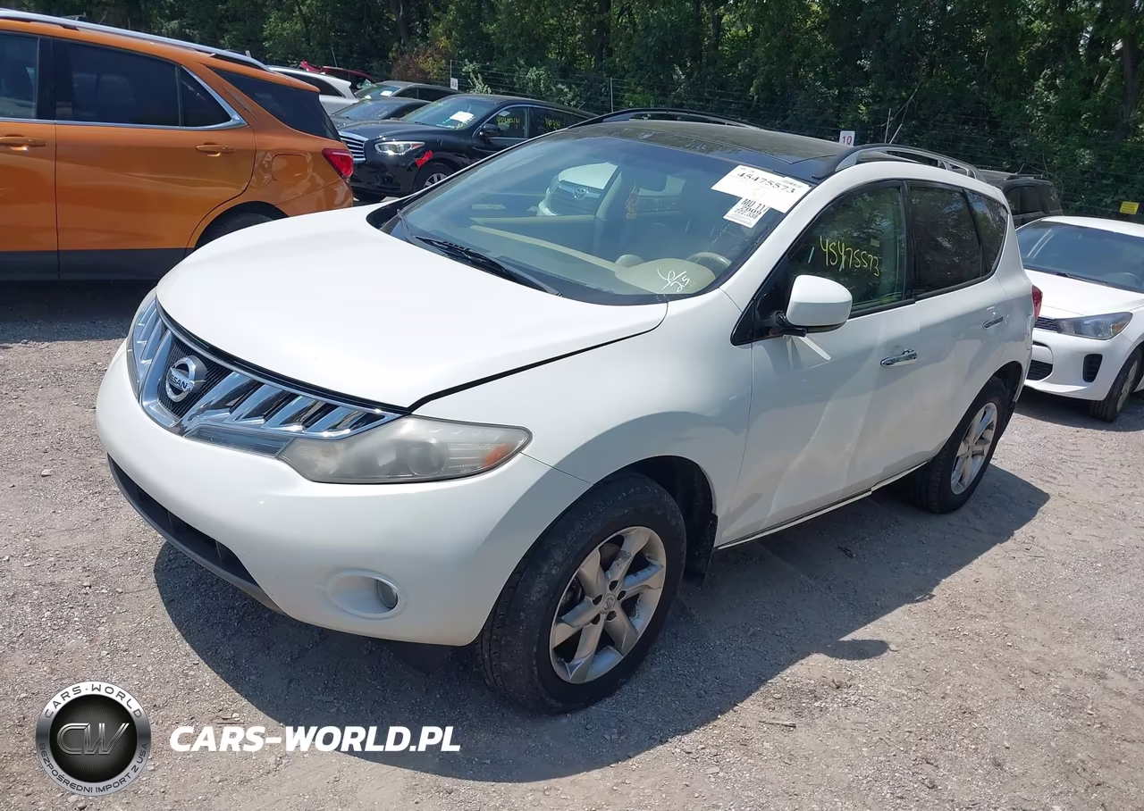 2009 Nissan Murano Sl VIN:JN8AZ18W29W203754 - 2