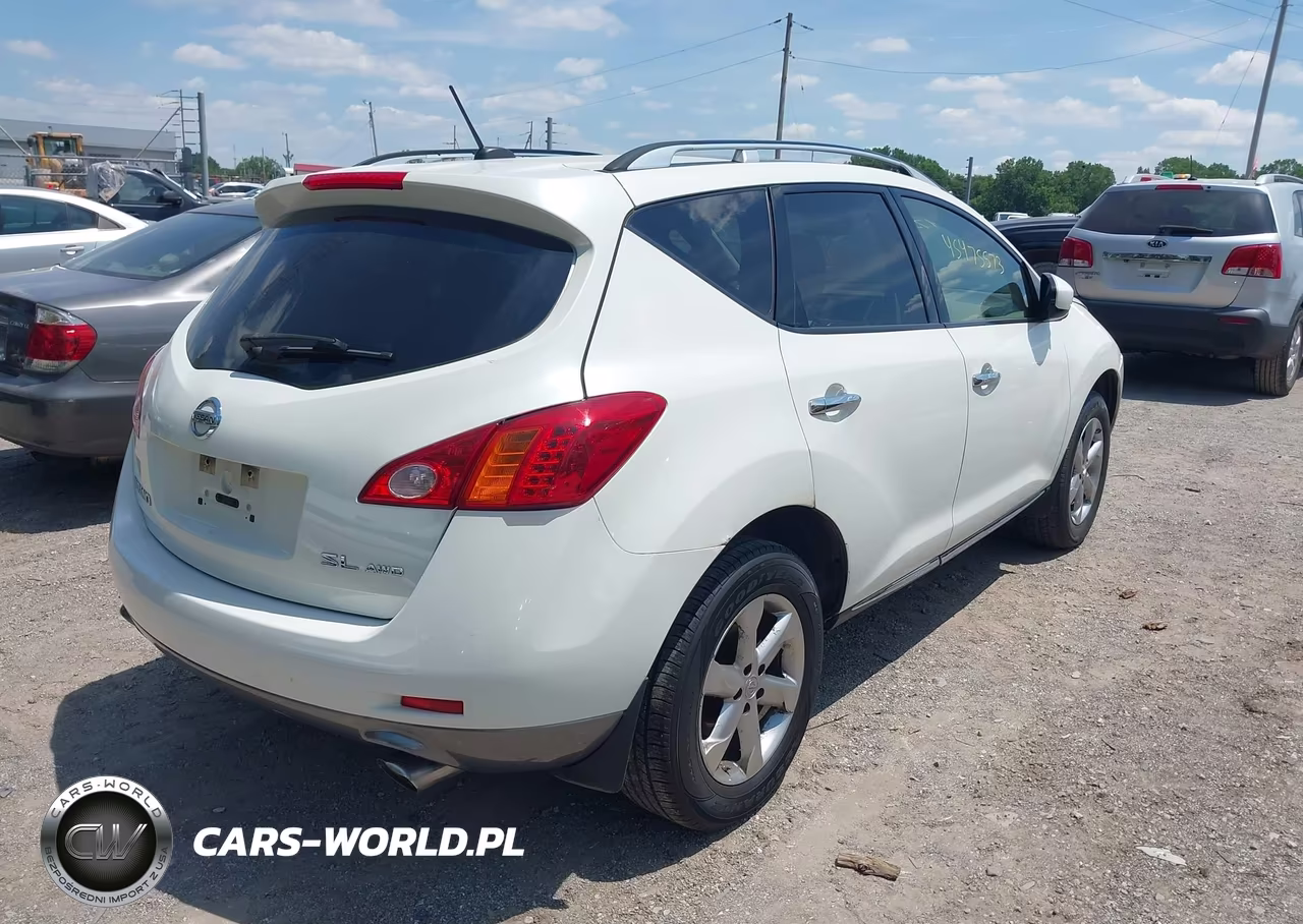 2009 Nissan Murano Sl VIN:JN8AZ18W29W203754 - 4