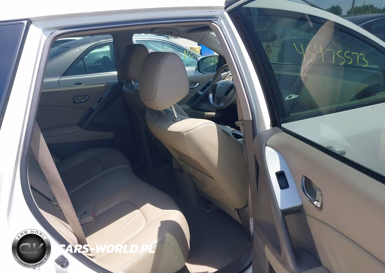 2009 Nissan Murano Sl VIN:JN8AZ18W29W203754 - 8