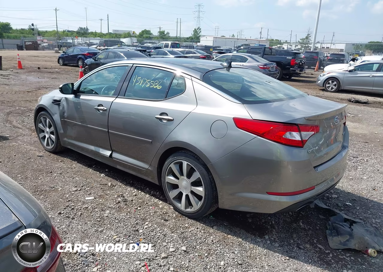 2012 Kia Optima Sx VIN:5XXGR4A69CG011452 - 3
