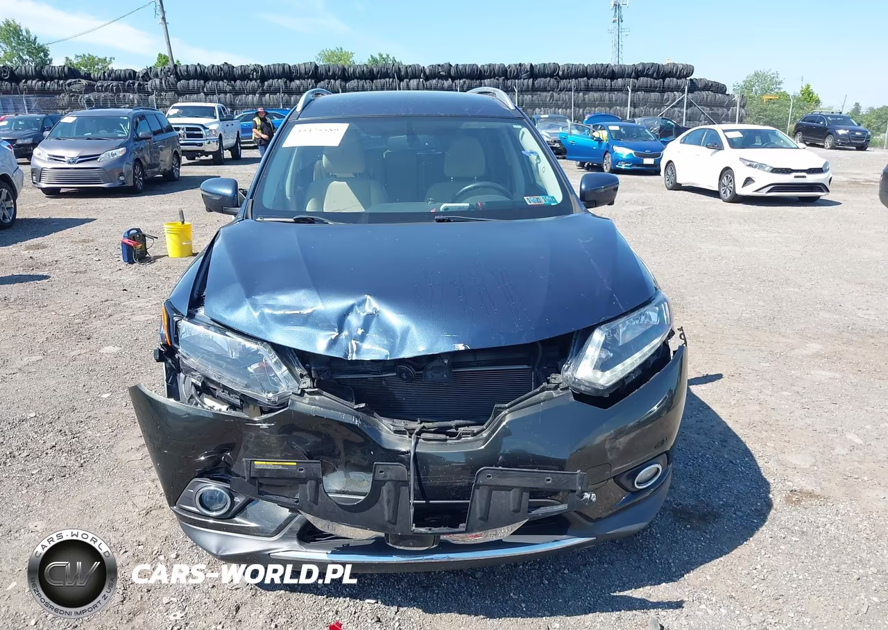 2016 Nissan Rogue Sv VIN:KNMAT2MV7GP704811 - 12