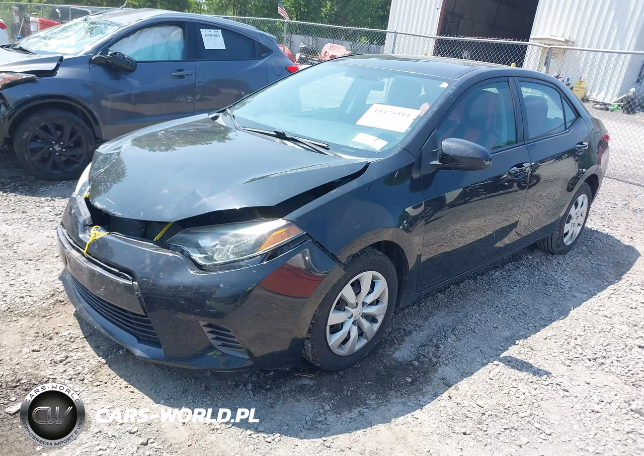 2015 Toyota Corolla Le VIN:2T1BURHE9FC287080 - 2