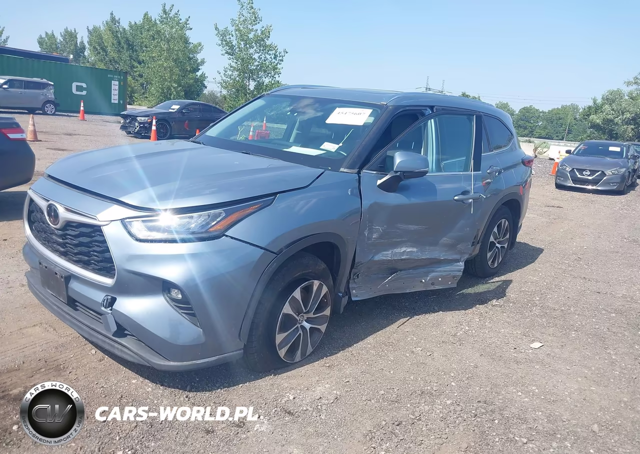 2020 Toyota Highlander Xle VIN:5TDGZRBHXLS048862 - 2