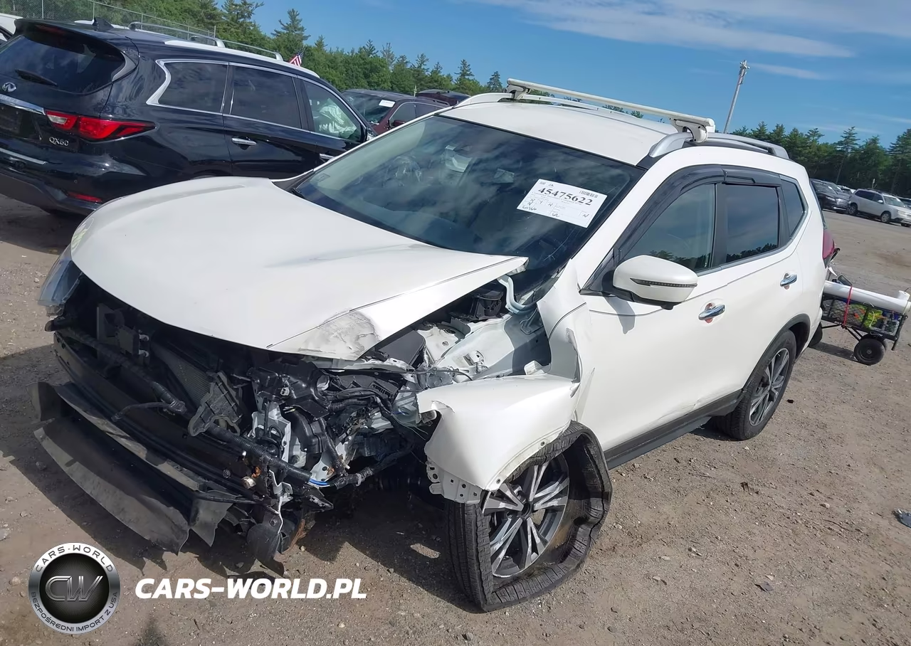 2019 Nissan Rogue Sv VIN:JN8AT2MV0KW387800 - 2
