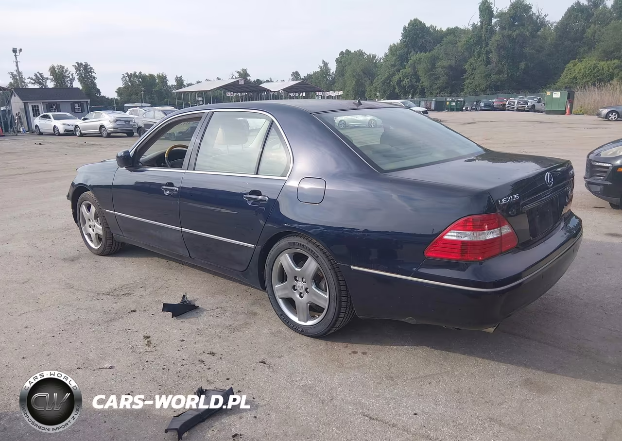 2005 Lexus Ls 430 VIN:JTHBN36F855017712 - 3