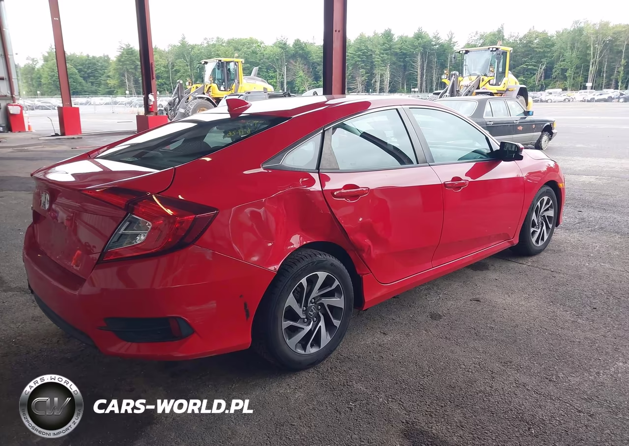 2017 Honda Civic Ex VIN:2HGFC2F76HH516292 - 4