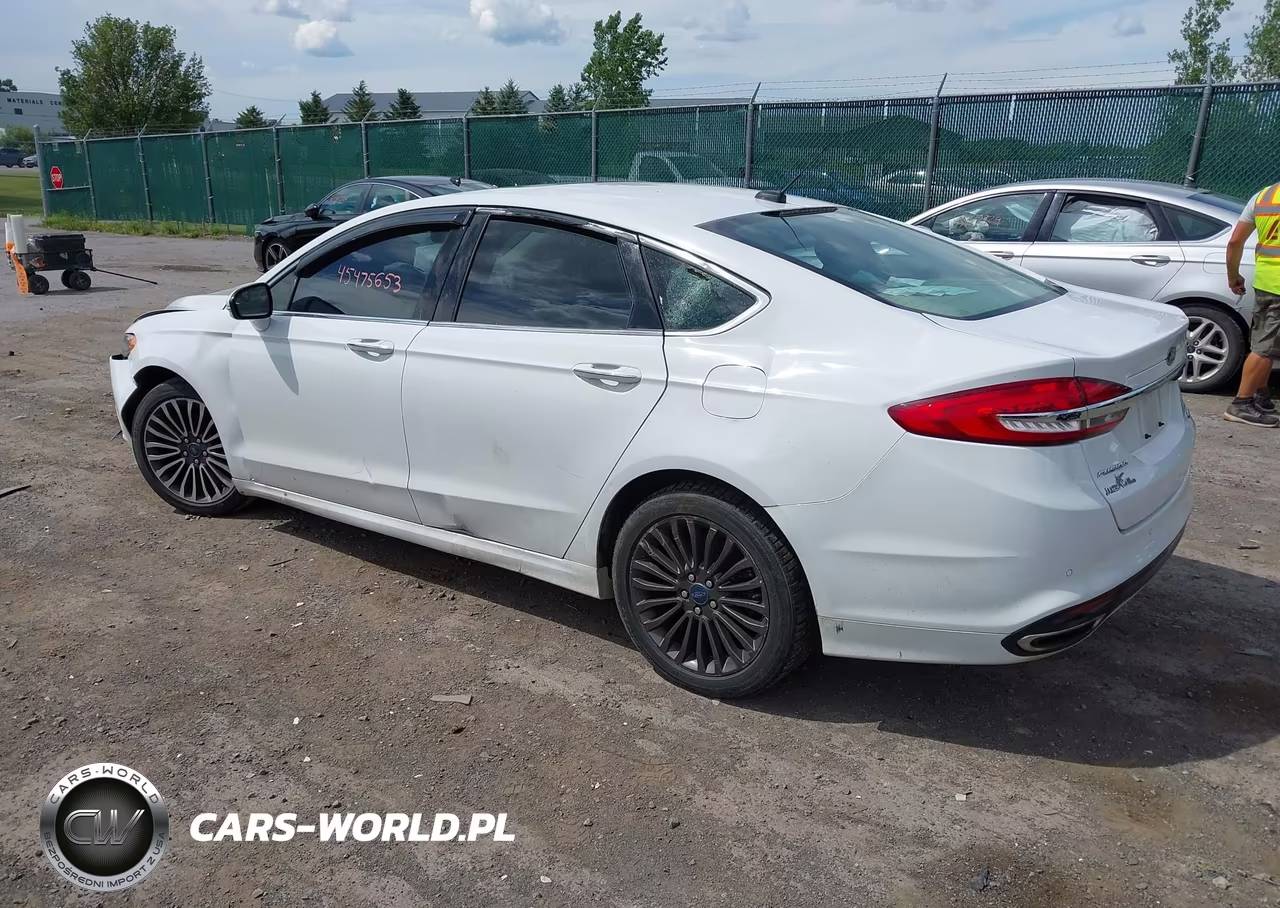 2017 Ford Fusion Se VIN:3FA6P0T91HR136722 - 3