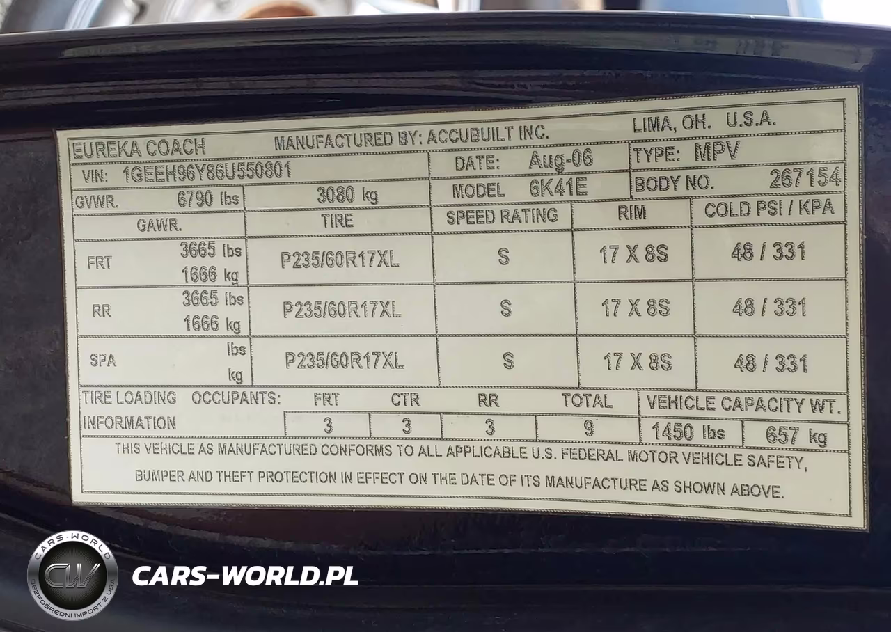 2006 Cadillac Dts Professional VIN:1GEEH96Y86U550801 - 9