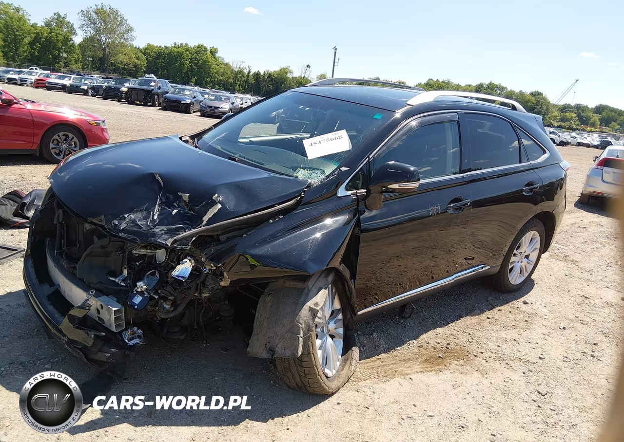 2010 Lexus Rx 450H VIN:JTJBC1BA8A2405456 - 2