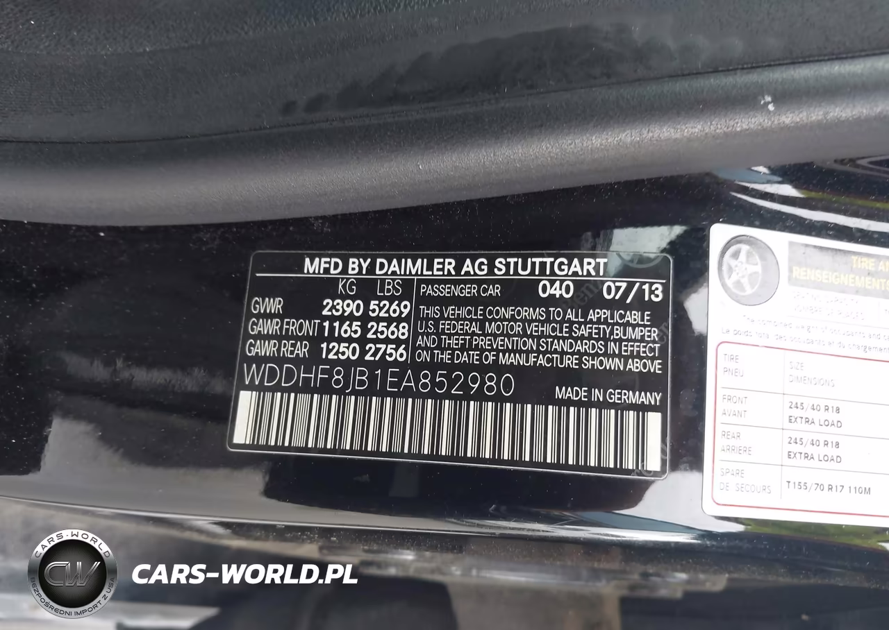 2014 Mercedes-Benz E 350 4Matic VIN:WDDHF8JB1EA852980 - 9
