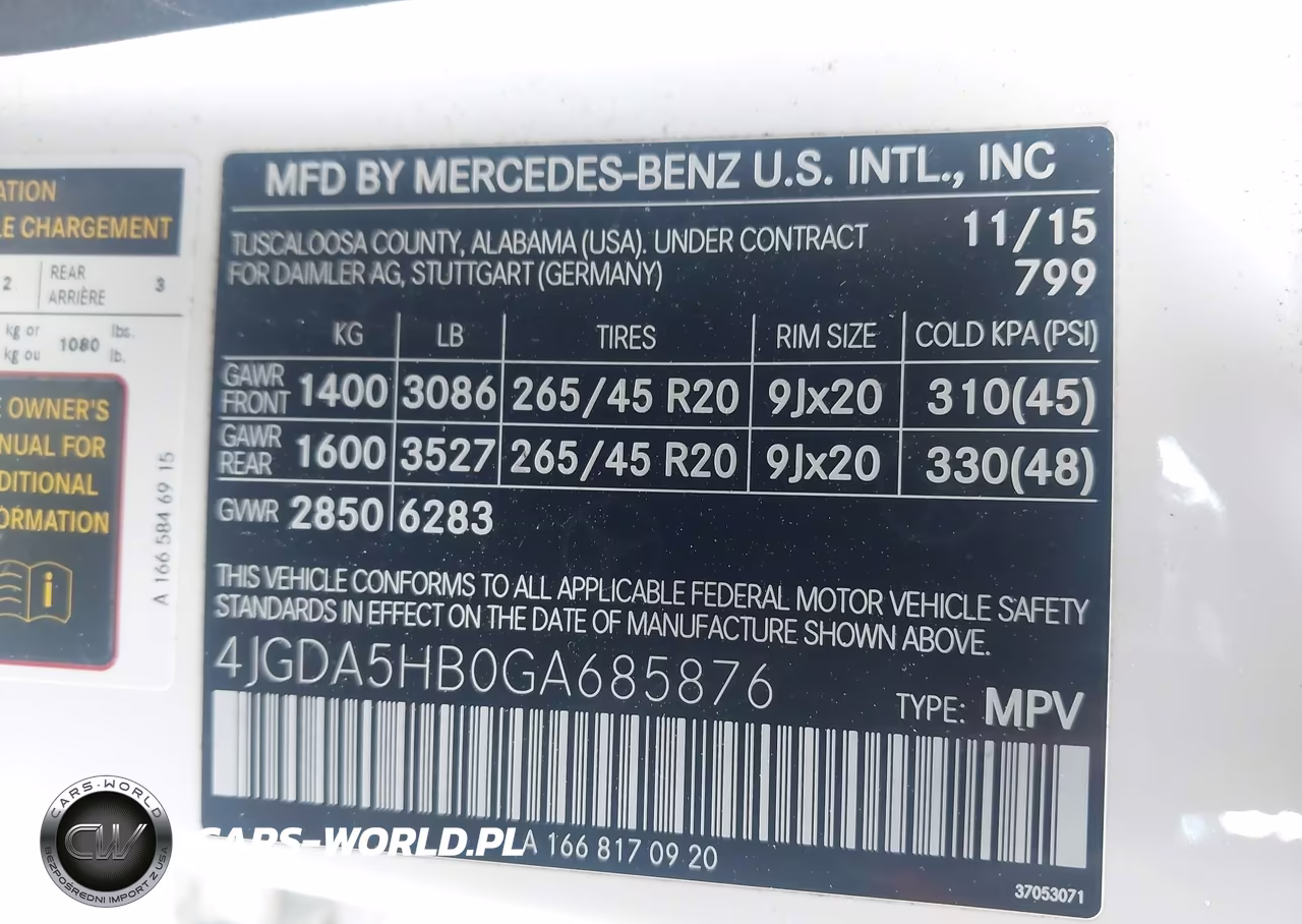2016 Mercedes-Benz Gle 350 4Matic VIN:4JGDA5HB0GA685876 - 9