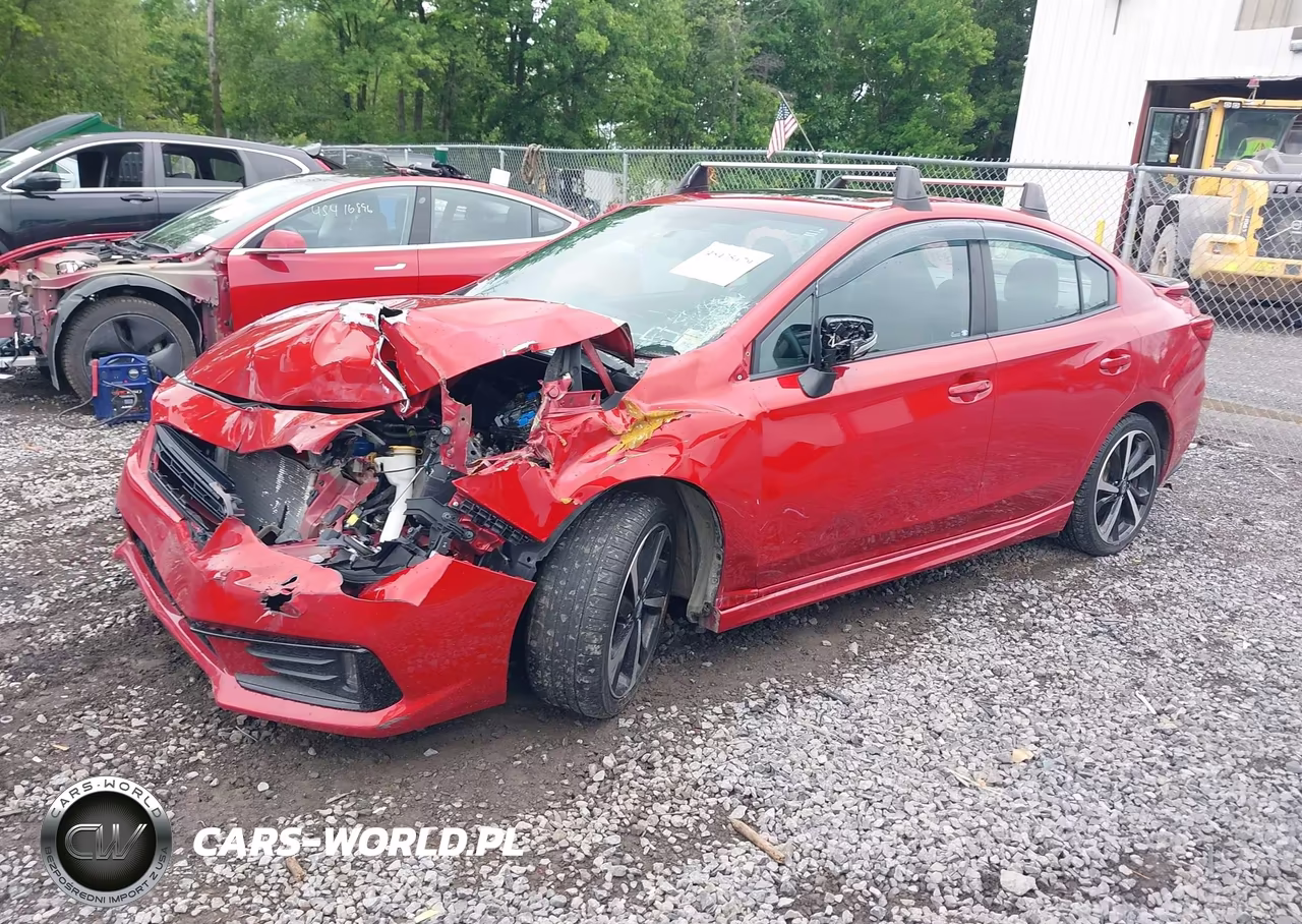2021 Subaru Impreza Sport VIN:4S3GKAM68M3601979 - 2