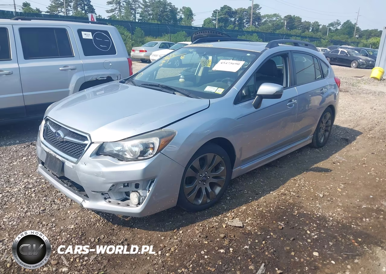 2015 Subaru Impreza 2.0I Sport Limited VIN:JF1GPAW69FH201391 - 2