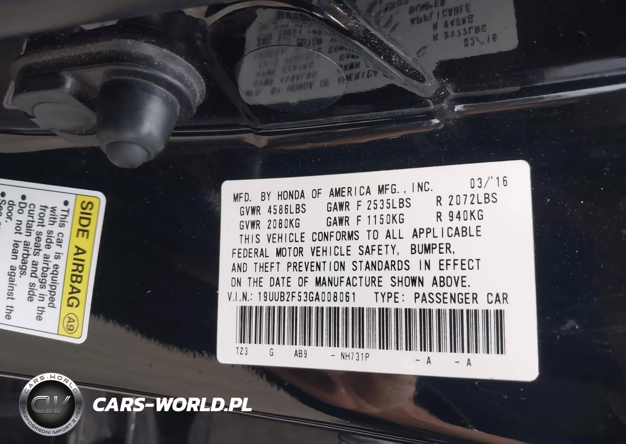 2016 Acura Tlx V6 Tech VIN:19UUB2F53GA008061 - 9