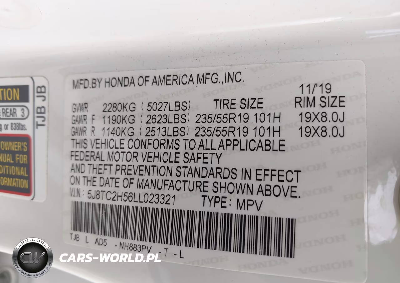 2020 Acura Rdx Technology Package VIN:5J8TC2H56LL023321 - 9