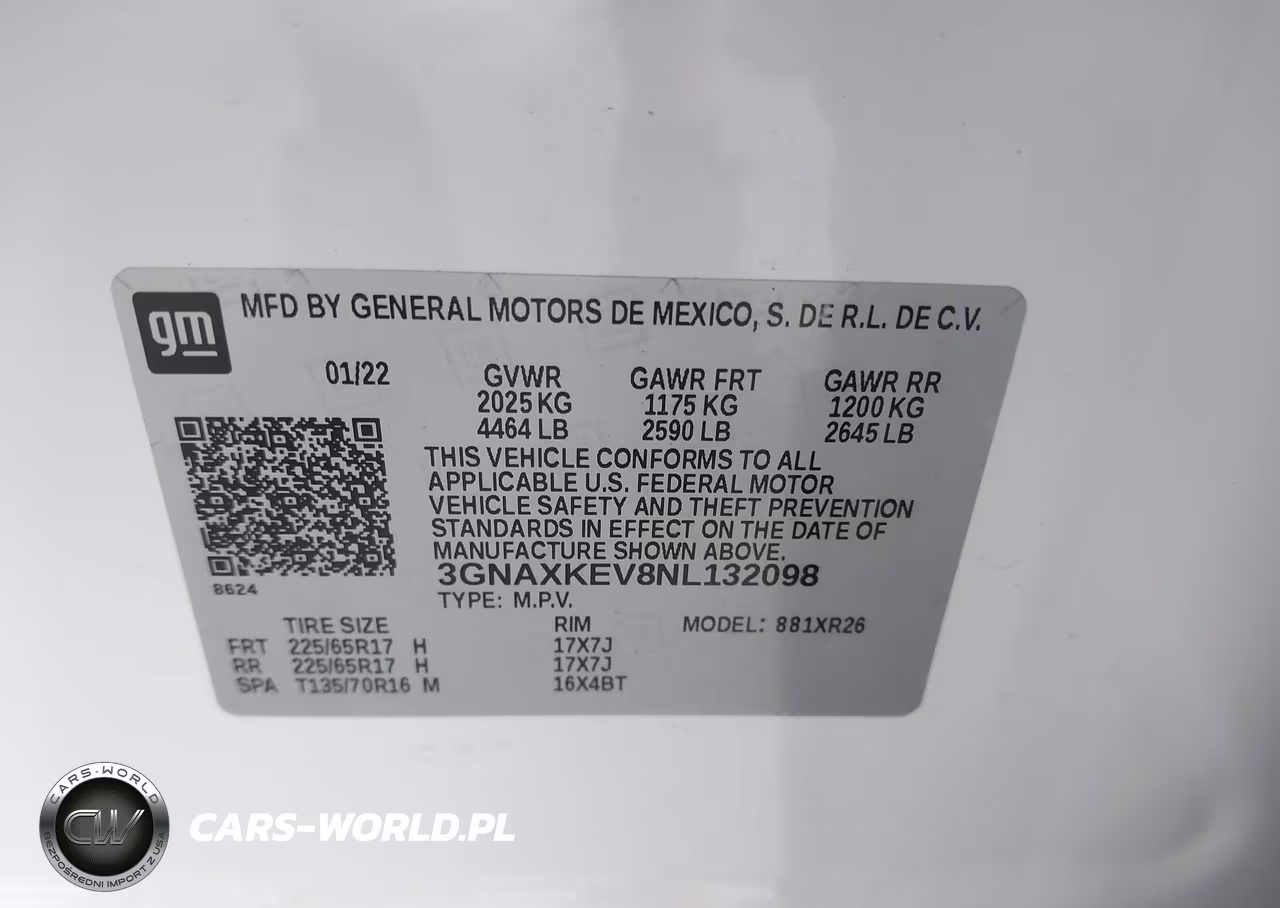 2022 Chevrolet Equinox Fwd Lt VIN:3GNAXKEV8NL132098 - 9