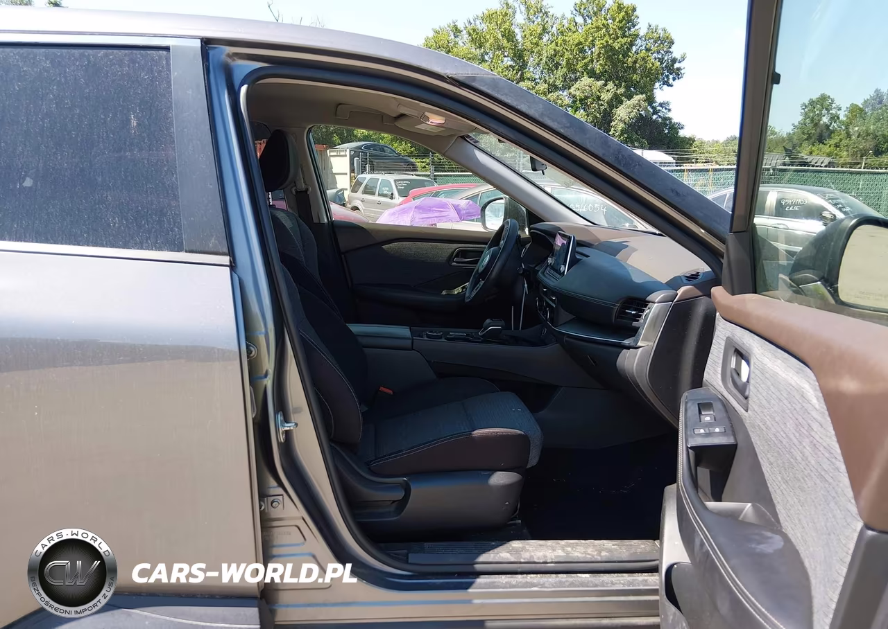 2021 Nissan Rogue S Intelligent Awd VIN:JN8AT3ABXMW202414 - 5