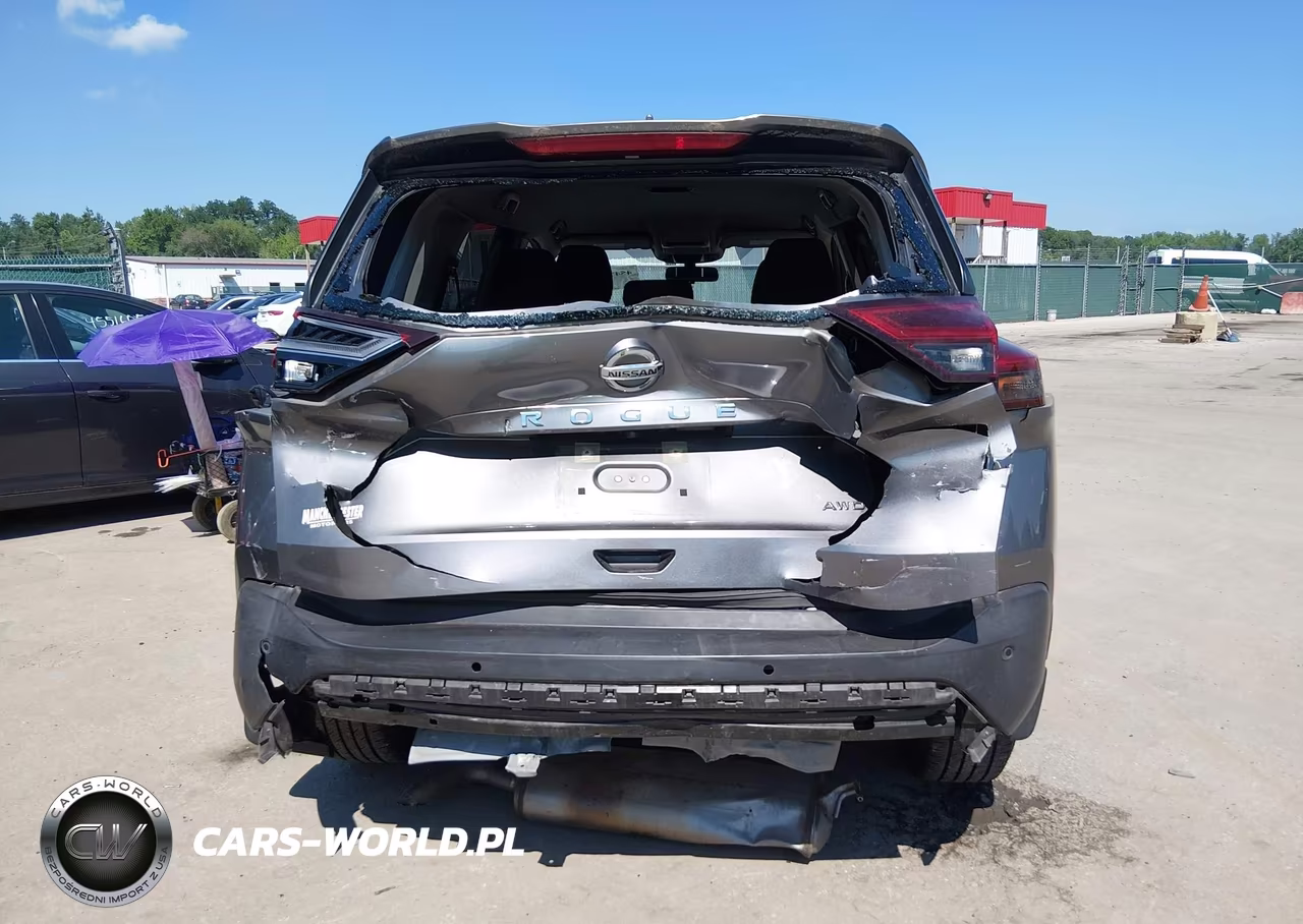 2021 Nissan Rogue S Intelligent Awd VIN:JN8AT3ABXMW202414 - 6