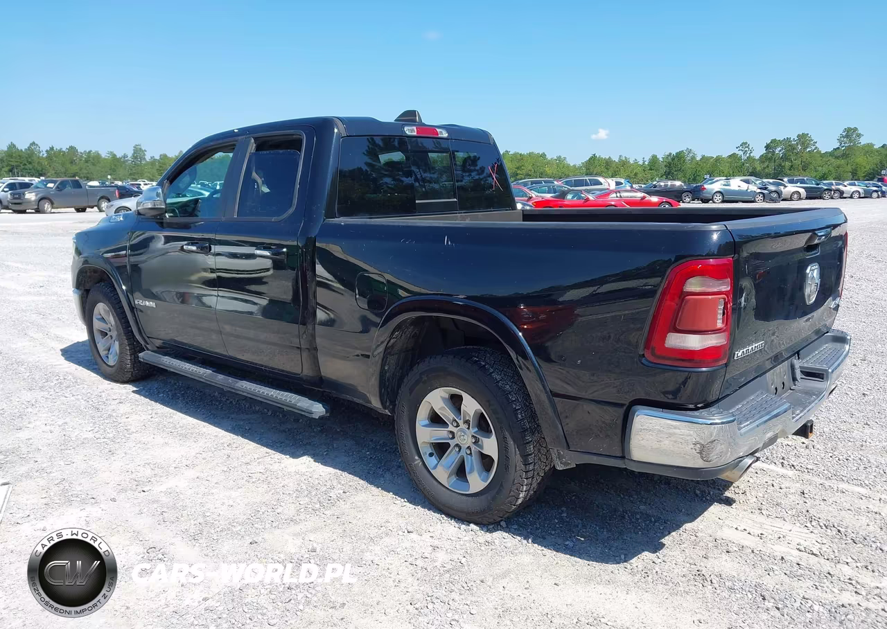 2020 Ram 1500 Laramie 4X4 6'4 Box VIN:1C6SRFDT9LN281378 - 3