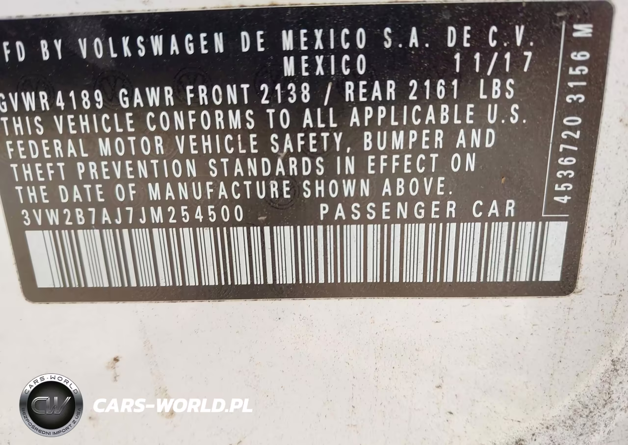 2018 Volkswagen Jetta 1.4T S VIN:3VW2B7AJ7JM254500 - 9
