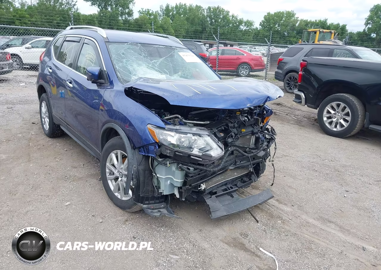 2017 Nissan Rogue Sv VIN:KNMAT2MV5HP524194 - 1