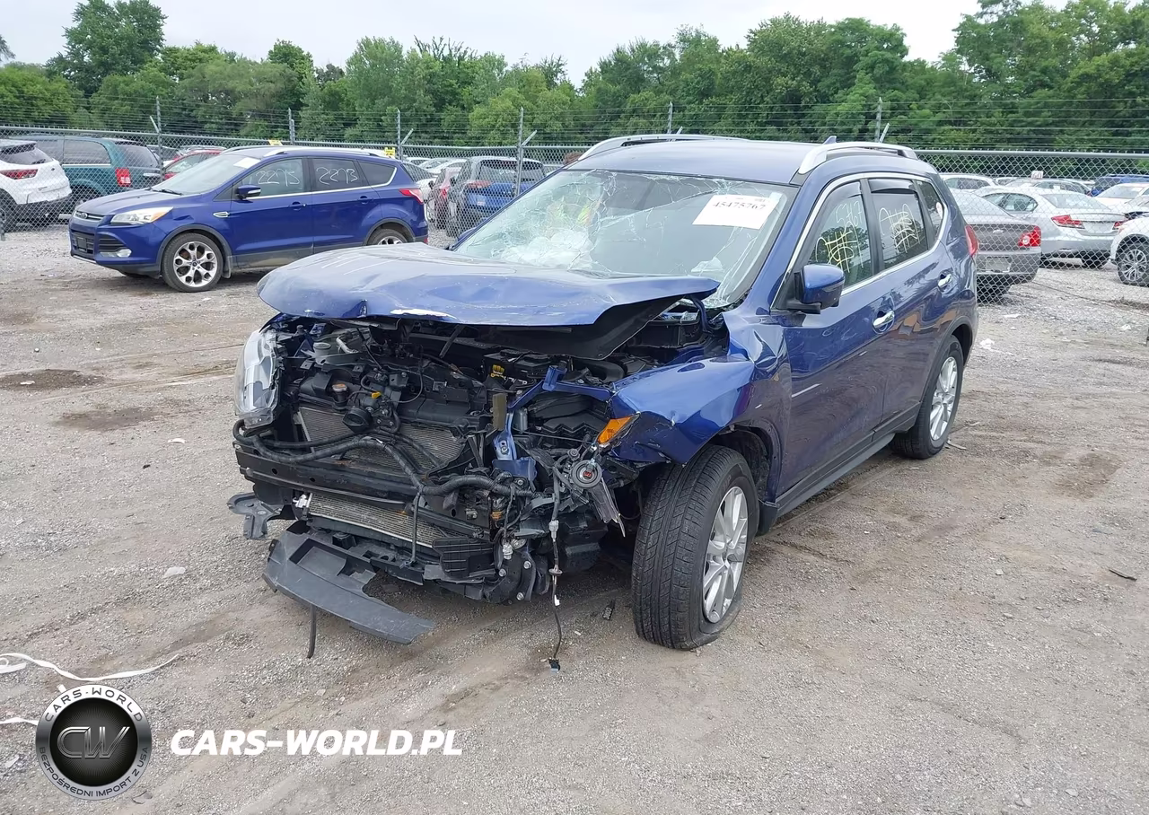 2017 Nissan Rogue Sv VIN:KNMAT2MV5HP524194 - 2