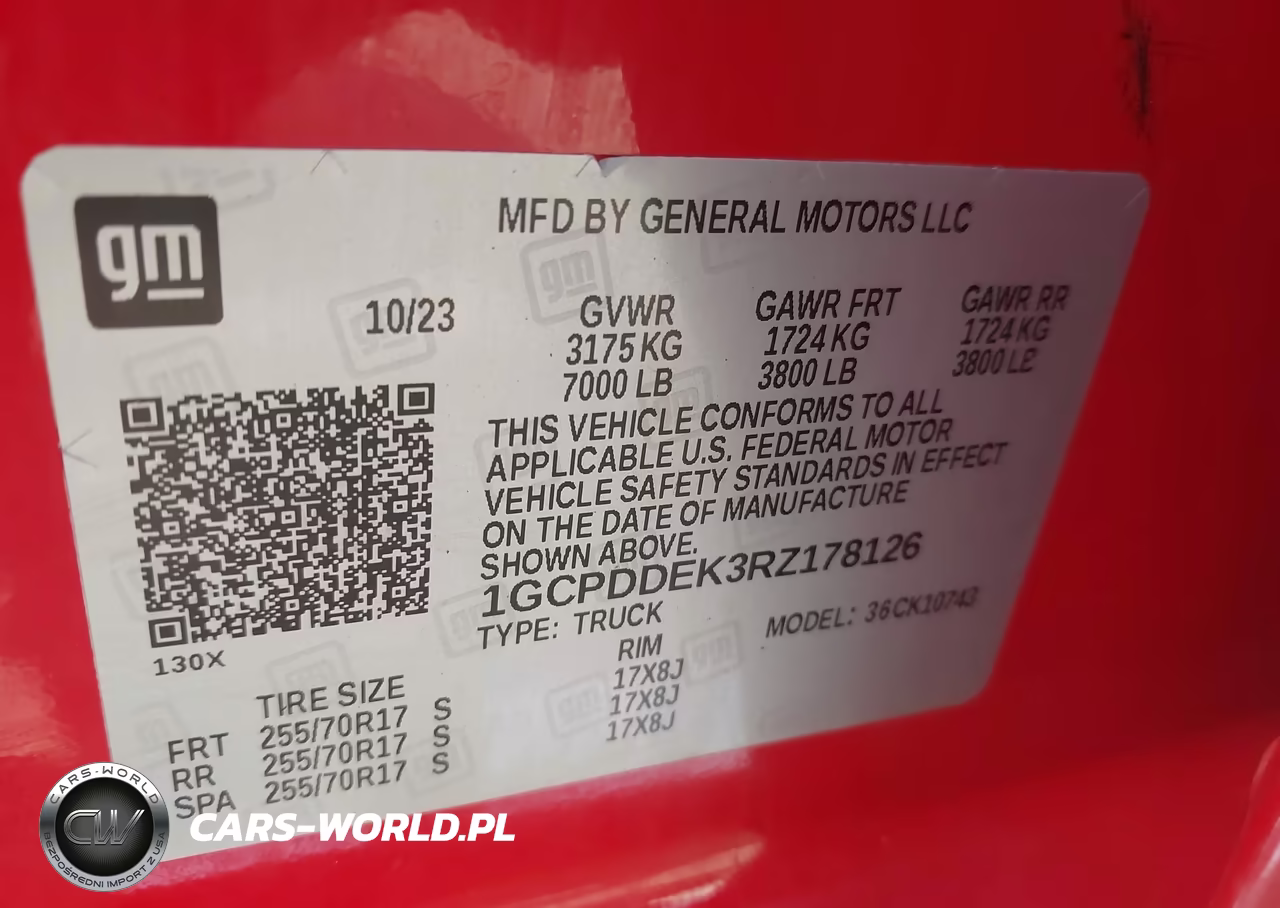 2024 Chevrolet Silverado 1500 4Wd Standard Bed Lt VIN:1GCPDDEK3RZ178126 - 9