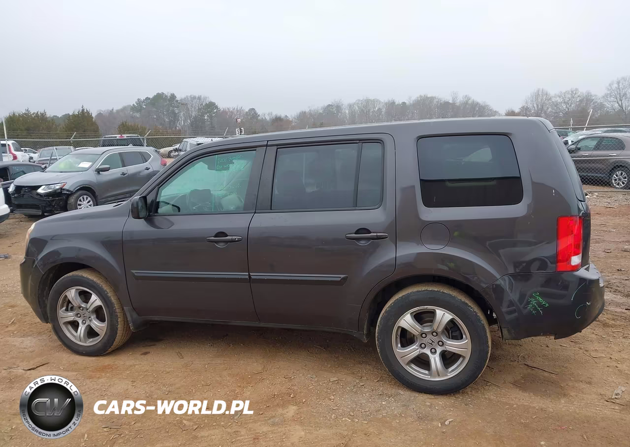 2012 Honda Pilot Ex-L VIN:5FNYF3H55CB025517 - 14