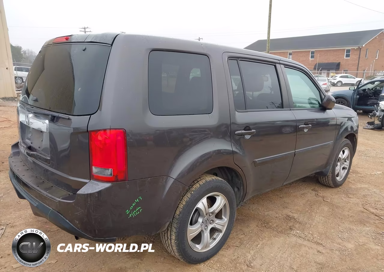 2012 Honda Pilot Ex-L VIN:5FNYF3H55CB025517 - 4
